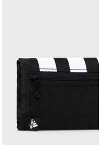 Adidas - adidas Portfel GN2037 męski kolor czarny. Kolor: czarny. Materiał: materiał #1