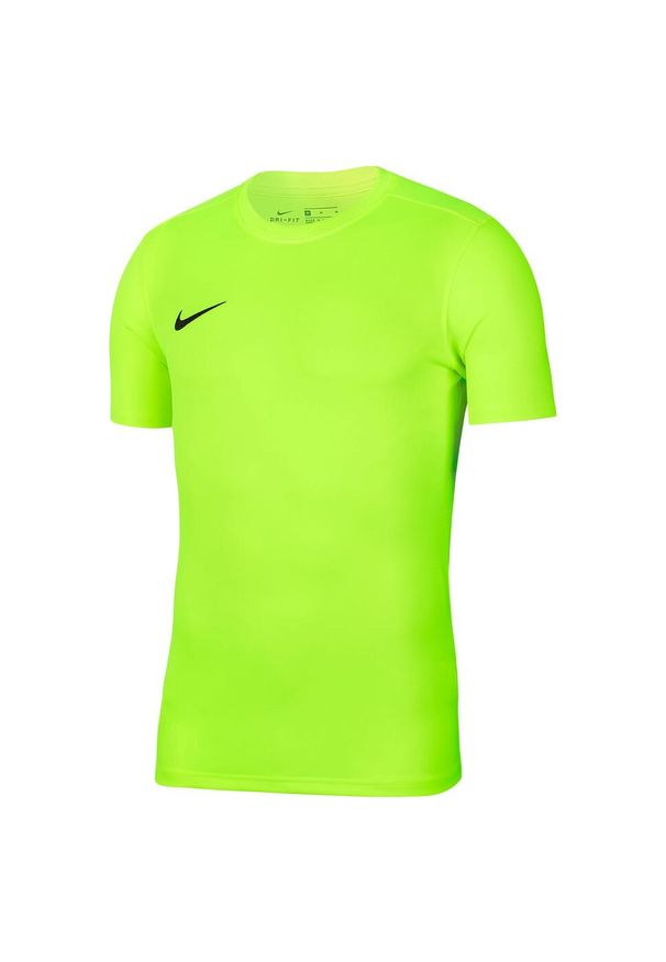 Koszulka z krótkim rękawem Męska Nike FIT PARK VII JBY BV6708 702 Kolor Zielony. Kolor: zielony. Długość rękawa: krótki rękaw. Długość: krótkie