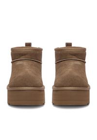 DeeZee Śniegowce DZN-005 Brązowy. Kolor: brązowy. Materiał: skóra, zamsz #7