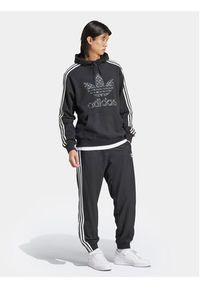 Adidas - adidas Bluza Classic Mono Graphic IS2933 Czarny Regular Fit. Kolor: czarny. Materiał: bawełna #4