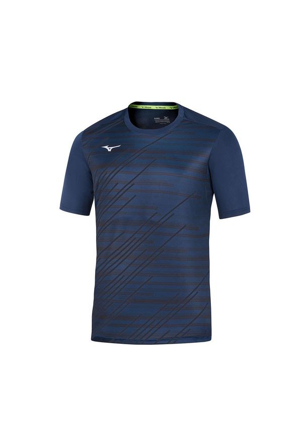 Camiseta Mizuno Chiba. Kolor: niebieski