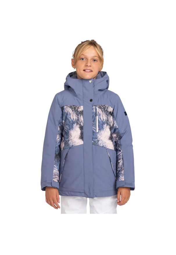 Kurtka narciarska dla dzieci Roxy Dawnrae membrana 15K/10K. Kolor: niebieski. Materiał: poliester. Sezon: zima. Sport: narciarstwo
