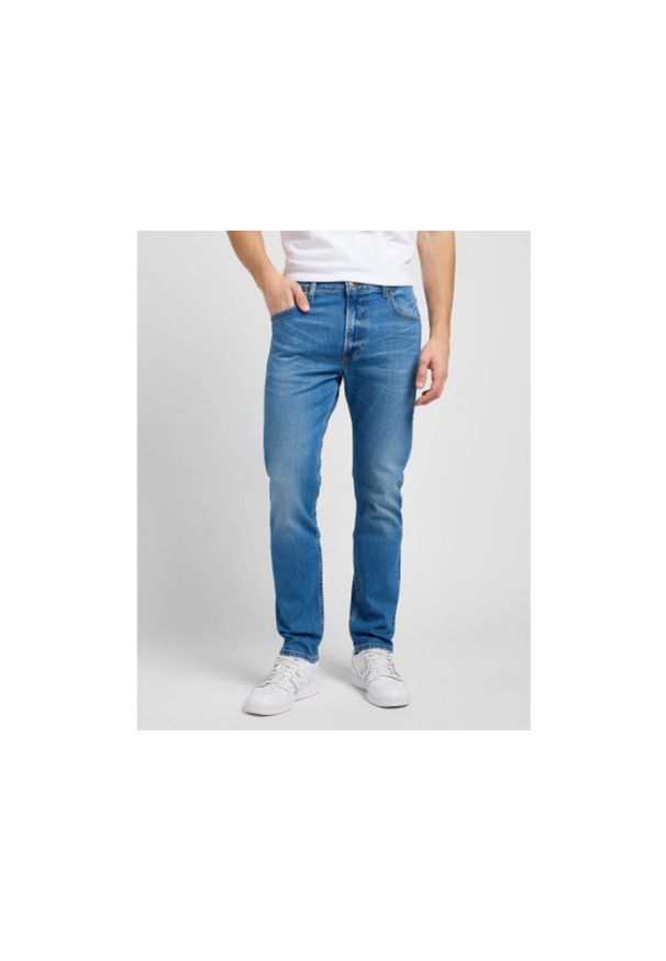 Lee - LEE MĘSKIE SPODNIE RIDER INDIGO VINTAGE 112346321 L701015994. Styl: vintage