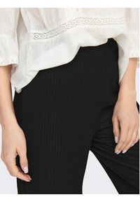 only - ONLY Spodnie materiałowe 15202195 Czarny Wide Leg. Kolor: czarny. Materiał: syntetyk, wiskoza #4