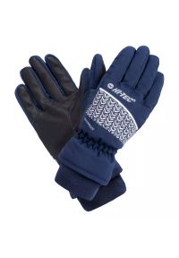 Hi-tec - Rękawice narciarskie damskie Hi-Tec Lady Flam, Rozmiar L/XL. Materiał: skóra, poliester, materiał. Sezon: zima. Sport: narciarstwo #1