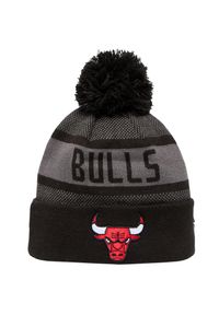 New Era - Czapka męska Jake Cuff Beanie Chicago Bulls Hat. Kolor: szary. Materiał: akryl, wełna, poliester