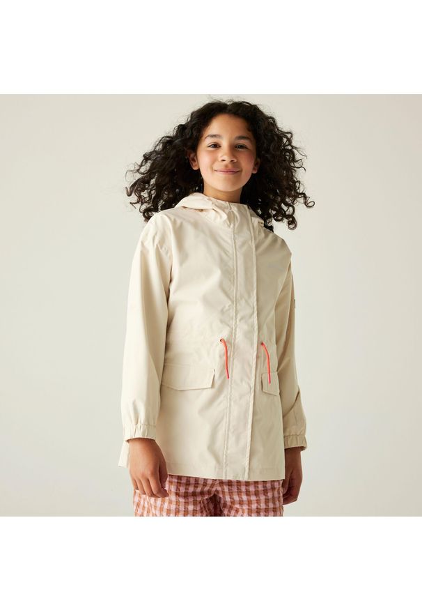 Regatta - Kurtka turystyczna przeciwdeszczowa Ballina wodoodporna. Kolor: fioletowy. Materiał: tkanina, poliester