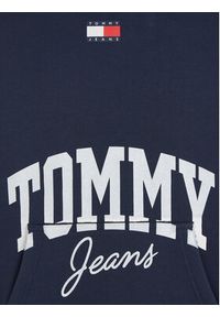 Tommy Jeans Bluza New Varsity DW0DW16399 Granatowy Oversize. Kolor: niebieski. Materiał: bawełna #8