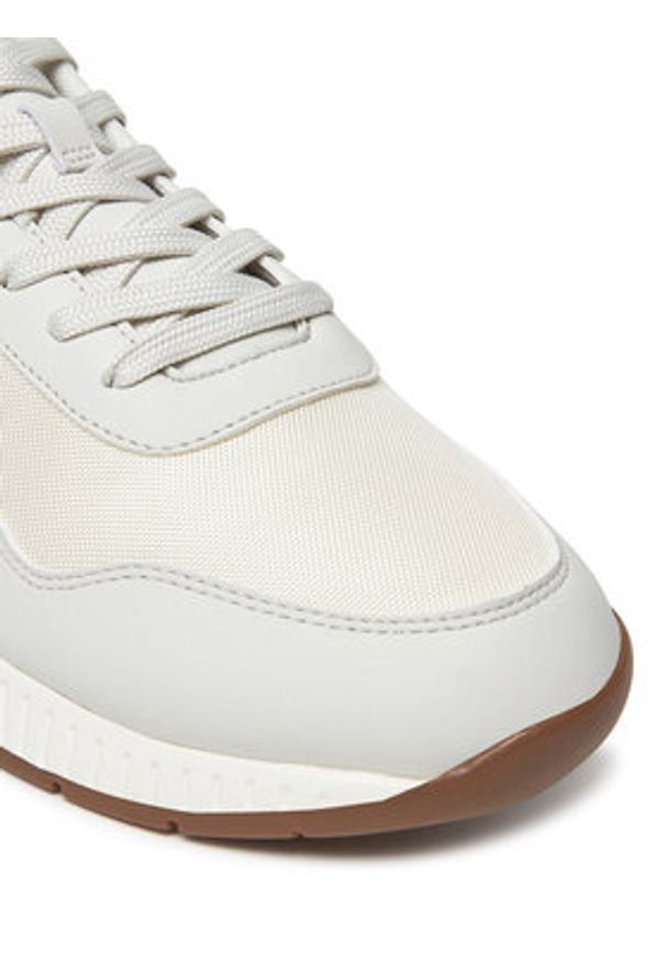 BOSS Sneakersy Titanium 50536481 Beżowy. Kolor: beżowy. Materiał: materiał