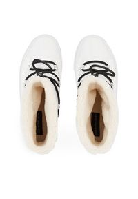 Calvin Klein Jeans Sneakersy Bold Vulc Flatf Snow Boot Wn YW0YW01181 Biały. Kolor: biały #5