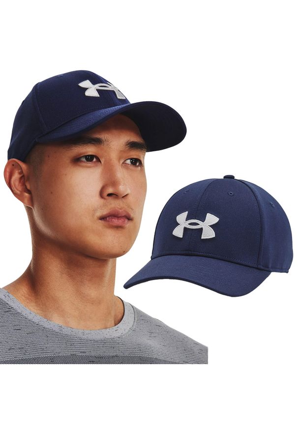 Czapka z daszkiem męska Under Armour Blitzing Adjustable Cap. Kolor: niebieski