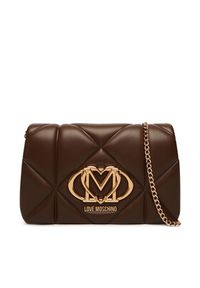 Love Moschino - LOVE MOSCHINO Torebka JC4043PP1PLC0300 Brązowy. Kolor: brązowy. Materiał: skórzane #2