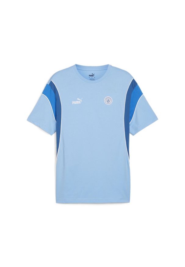 Puma - Koszulka Manchester City FtblArchive PUMA Team Light Blue Lake. Kolor: niebieski. Sport: piłka nożna