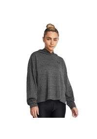 Bluza Kobieta Under Armour Rival Terry szary. Kolor: czarny, szary, wielokolorowy. Sport: fitness