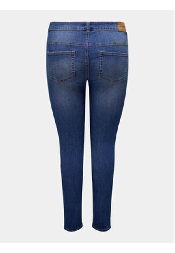 ONLY Carmakoma Jeansy Kate 15309057 Niebieski Skinny Fit. Kolor: niebieski