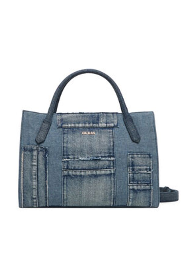 Guess Torebka Jodi HWDM97 69220 Niebieski. Kolor: niebieski