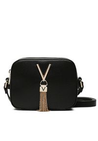 VALENTINO - Valentino Torebka Divina VBS1R409G Czarny. Kolor: czarny. Materiał: skórzane