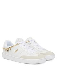 Guess Sneakersy FLTNAO LEA12 Biały. Kolor: biały. Materiał: skóra #6