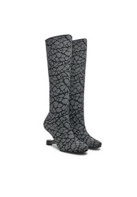 United Nude Kozaki Eamz Sock Boot 10875838117 Szary. Kolor: szary. Materiał: materiał