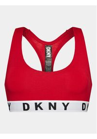 DKNY Biustonosz top DK4519 Czerwony. Kolor: czerwony. Materiał: bawełna #4