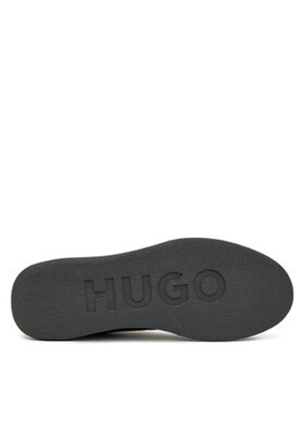 Hugo - HUGO Sneakersy Riven 50536302 Czarny. Kolor: czarny. Materiał: skóra