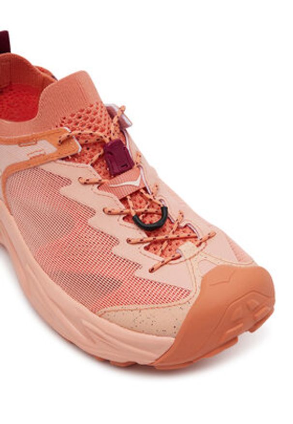 HOKA - Hoka Sandały Hopara 2 1147670 Brązowy. Kolor: brązowy. Materiał: materiał