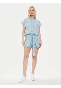 Pepe Jeans Szorty materiałowe Ember PL801101 Niebieski Regular Fit. Kolor: niebieski. Materiał: bawełna #5