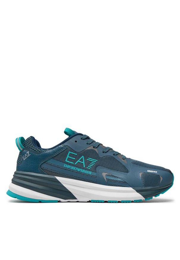 EA7 Emporio Armani Sneakersy X8X156 XK360 T551 Kolorowy. Wzór: kolorowy