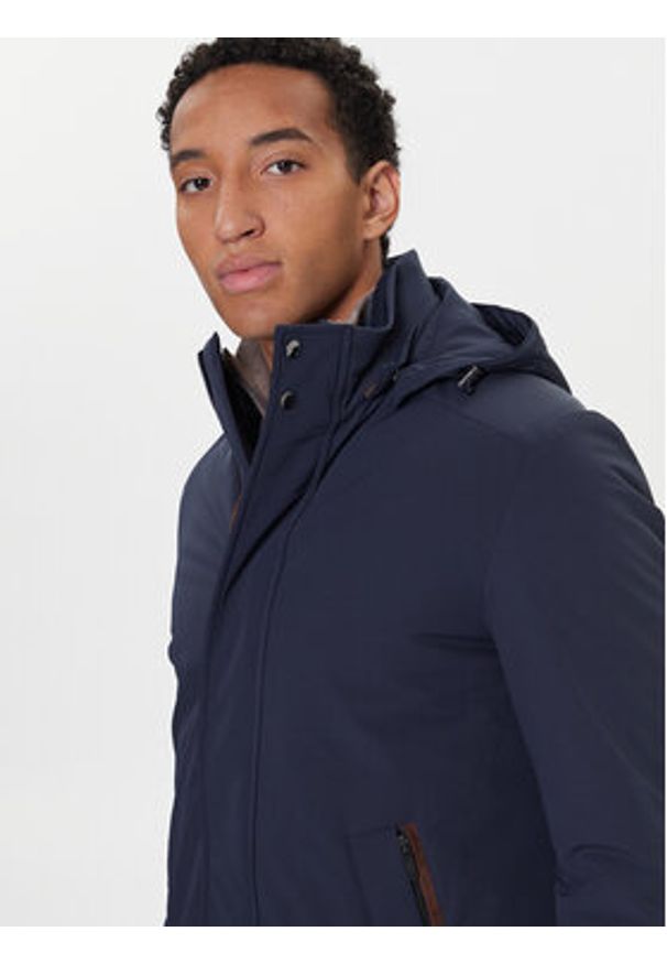 PAUL & SHARK - Paul&Shark Kurtka przejściowa 15312020 Granatowy Regular Fit. Kolor: niebieski. Materiał: syntetyk