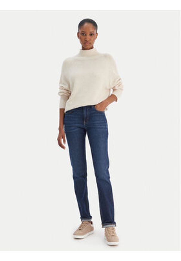 Calvin Klein Jeans Jeansy Mid Rise Slim Blue Orbit LV047C778G Niebieski Slim Fit. Kolor: niebieski