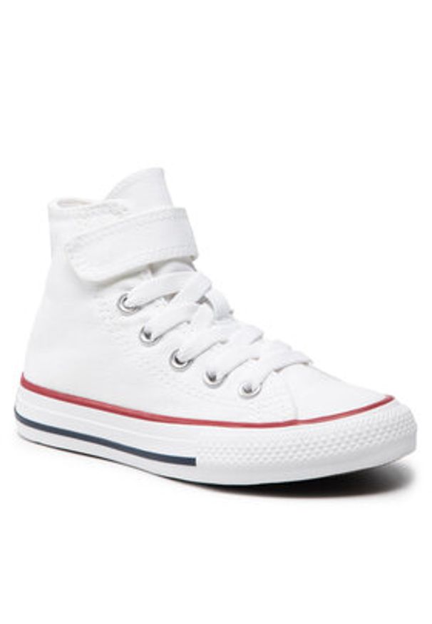 Converse Trampki Chuck Taylor All Star 1V Hi 372884C Biały. Kolor: biały. Materiał: materiał