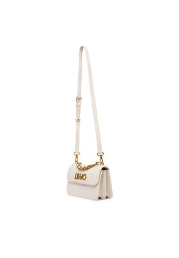 Liu Jo Torebka AA6121 E0958 Écru. Kolor: kremowy. Materiał: skórzane