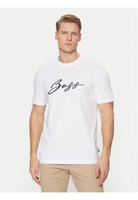 BOSS T-Shirt C-Thompson 70 50531309 Biały Regular Fit. Kolor: biały. Materiał: bawełna #3
