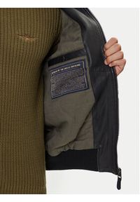 Aeronautica Militare Kurtka skórzana 252PN0959UPL00303 Czarny Regular Fit. Kolor: czarny. Materiał: skóra #3