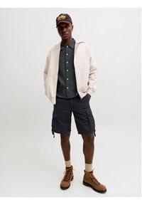 Jack & Jones Szorty materiałowe Cole Frank 12291369 Czarny Regular Fit. Kolor: czarny. Materiał: bawełna #3