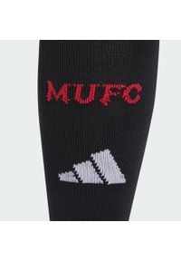 Adidas - Getry Manchester United 25/26 Home. Kolor: czarny. Sport: piłka nożna