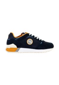 Buty do chodzenia męskie Colmar Travis Plus. Zapięcie: sznurówki. Kolor: żółty, pomarańczowy, wielokolorowy, niebieski. Materiał: guma, tkanina, zamsz, materiał, syntetyk. Szerokość cholewki: normalna. Sport: turystyka piesza