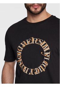 s.Oliver T-Shirt 2119055 Czarny Regular Fit. Kolor: czarny. Materiał: bawełna