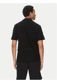 Hugo - HUGO Koszula Ellino 50539351 Czarny Relaxed Fit. Kolor: czarny. Materiał: bawełna #5