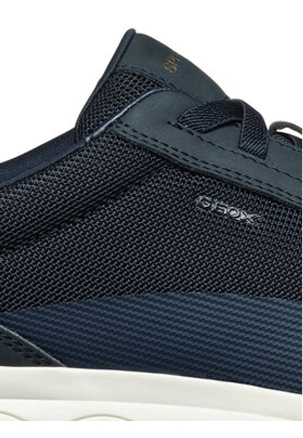 Geox Sneakersy U Spherica U46BYA 014EK C4002 Granatowy. Kolor: niebieski. Materiał: materiał