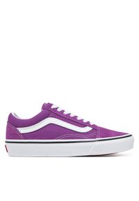 Vans Tenisówki Old Skool VN000D6WE2T1 Fioletowy. Kolor: fioletowy. Materiał: skóra, zamsz