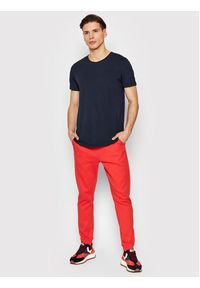 JOOP! Jeans T-Shirt Jjj-05Cliff 30032103 Granatowy Regular Fit. Kolor: niebieski. Materiał: bawełna