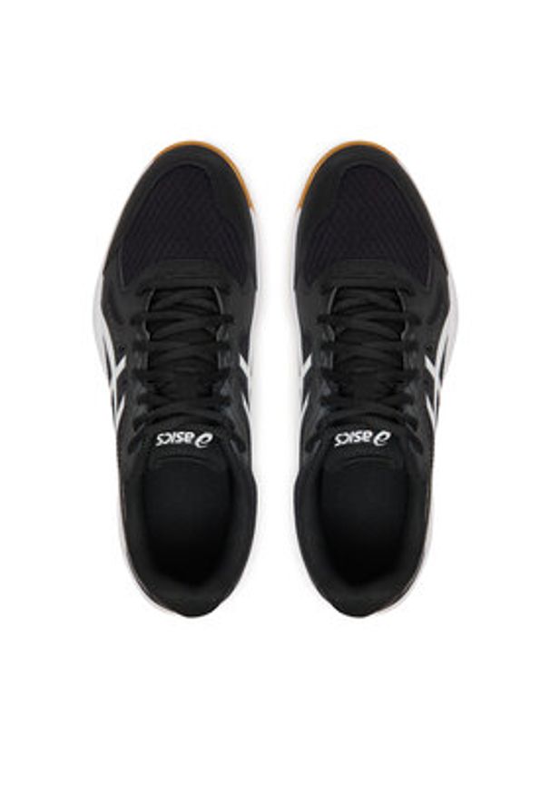 Asics Buty halowe Upcourt 6 1071A104 Czarny. Kolor: czarny. Materiał: materiał