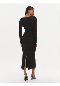 Pinko Sukienka koktajlowa Antiope 103101 A1L0 Czarny Regular Fit. Kolor: czarny. Materiał: wiskoza. Styl: wizytowy #5