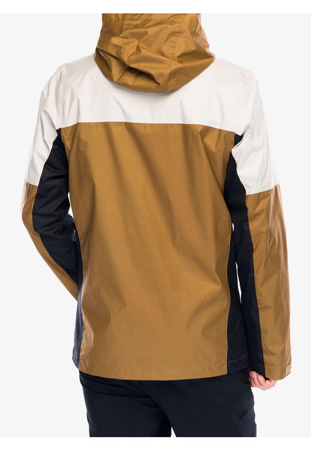 columbia - Kurtka przeciwdeszczowa męska Columbia Inner Limits III Jacket. Kolor: brązowy