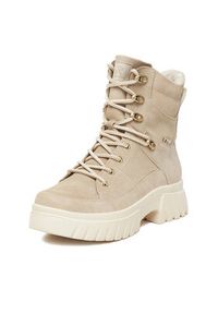 Rieker Trzewiki CEO-W1871-62 Beżowy. Kolor: beżowy. Materiał: skóra, zamsz #3