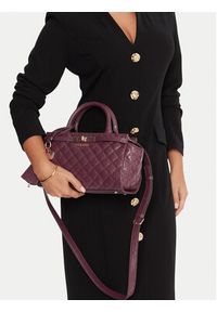 Guess Torebka Idra HWGG81 57050 Bordowy. Kolor: czerwony. Materiał: skórzane