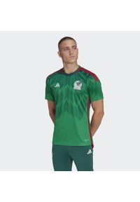 Adidas - Mexico 22 Home Jersey. Kolor: zielony. Materiał: jersey. Sport: piłka nożna #1
