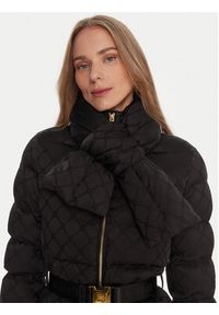 Elisabetta Franchi Kurtka zimowa PI-83D-56E2-V600 Czarny Regular Fit. Kolor: czarny. Materiał: syntetyk. Sezon: zima #3