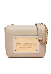 Love Moschino - Torebka LOVE MOSCHINO. Kolor: beżowy